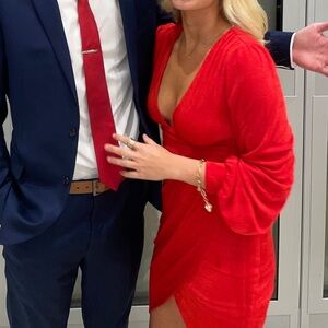 Red Hello Molly Dress